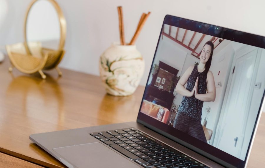 online yoga class